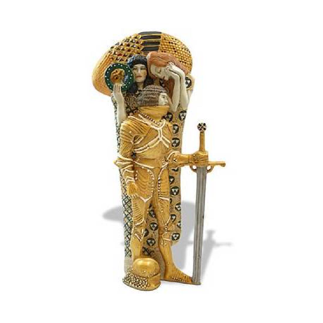 After Gustav Klimt: The Knight statue (1 of 5)