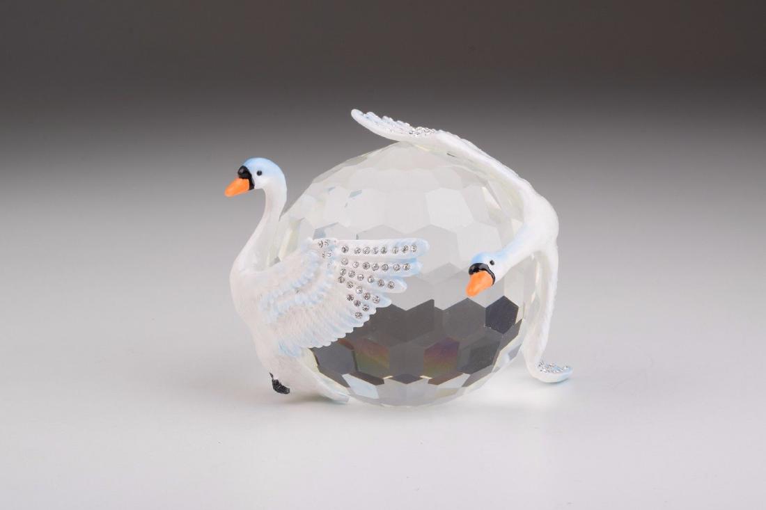 After Fabergé: Big Crystal with Swans (1 of 7)
