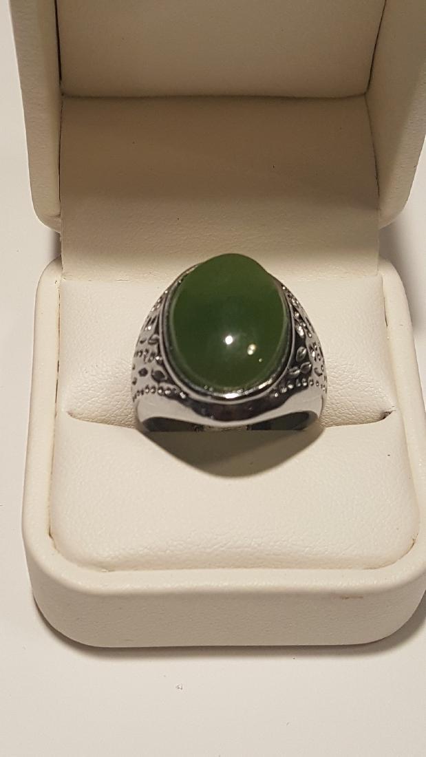 Silver Jade Ring (1 of 4)