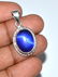 23.25 Ct Certified Natural Blue Cat's Eye Sterling - 3