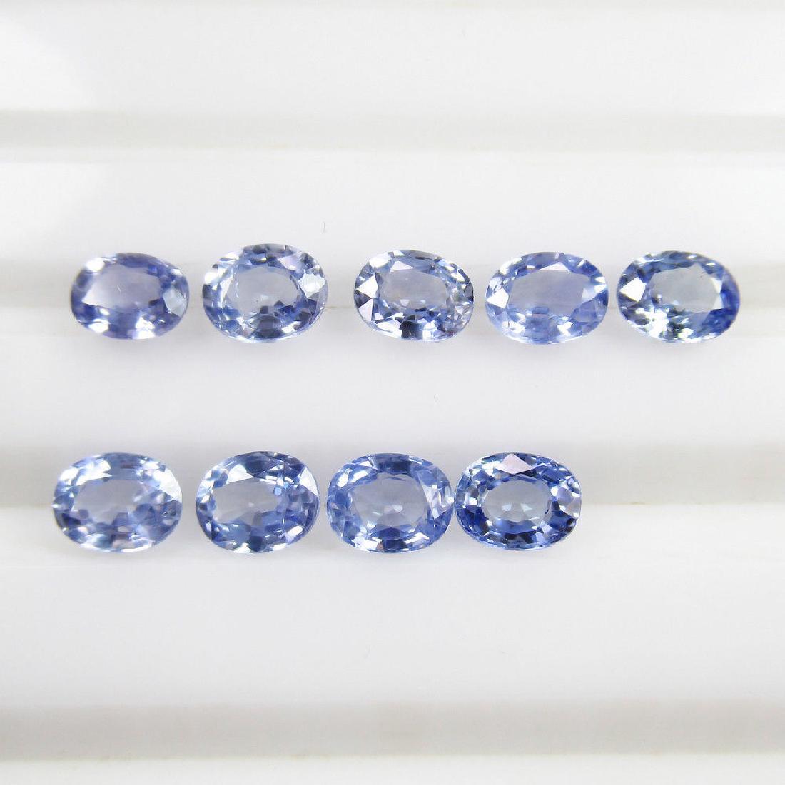 3.88 Ctw Natural 9 Loose Unheated Blue Sapphire Oval (1 of 2)