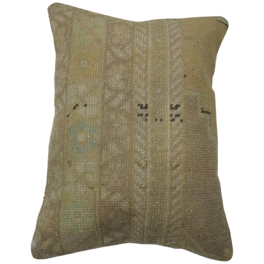 Vintage Oushak Rug Pillow 1.3x1.9x1.9 (1 of 2)