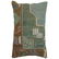 Turkish Oushak Lumbar Rug Pillow 1.5x1.7x1.7
