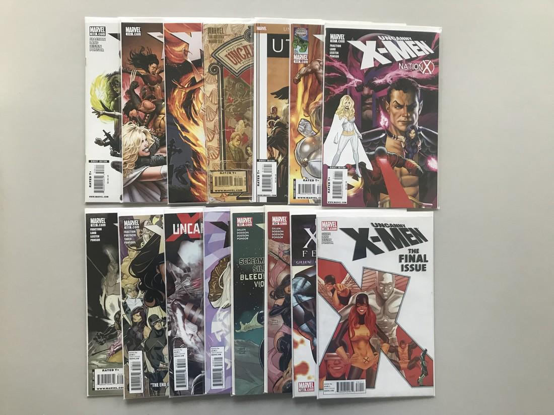 Lot of 15 Uncanny X-Men (1963 1st Series) from #508-544 (1 of 2)