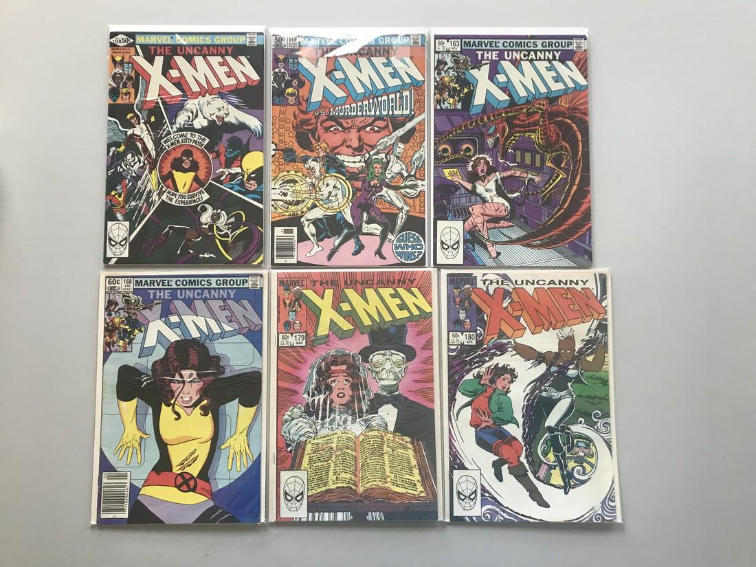 Lot of 12 Uncanny X-Men (1963 1st Series) from #139-188: Lot of 12 Uncanny X-Men (1963 1st Series) from #139-188 Please note that this lot has a confidential reserve. When you leave a bid in advance of the auction, submit your maximum. The bidder who has su