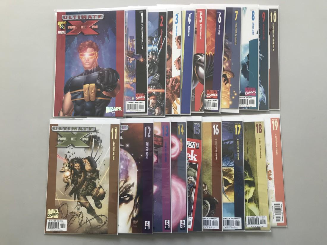 Lot of 20 Ultimate X-Men (2001) Wizard 1/2 Ultimate (1 of 2)