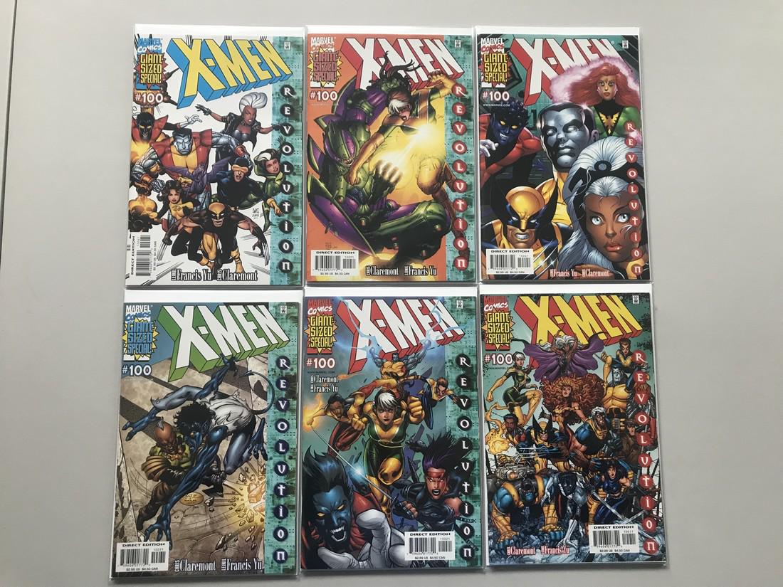 Lot of 7 X-Men (1991 1st Series) #100 with Variants (1 of 2)