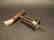 Open Frame Corkscrew w Brush Wine Bottle Opener - 4