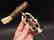 Open Frame Corkscrew w Brush Wine Bottle Opener - 6