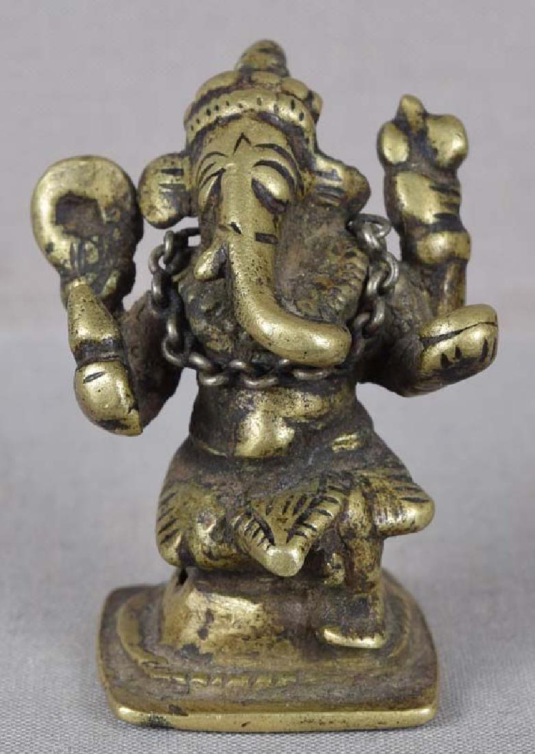18c Indian bronze GANESHA (1 of 6)