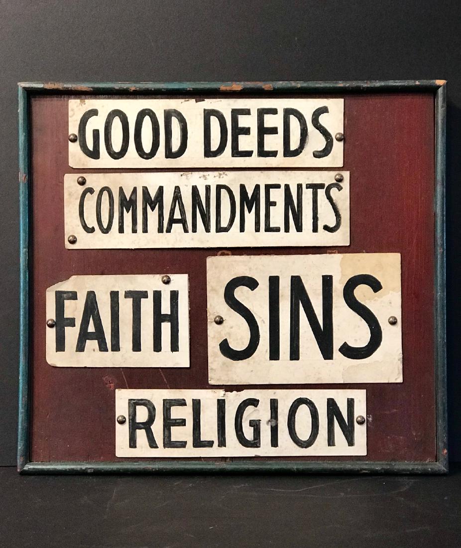 C. 1890 Good Deeds….. Sins Fraternal Order Ritual (1 of 3)