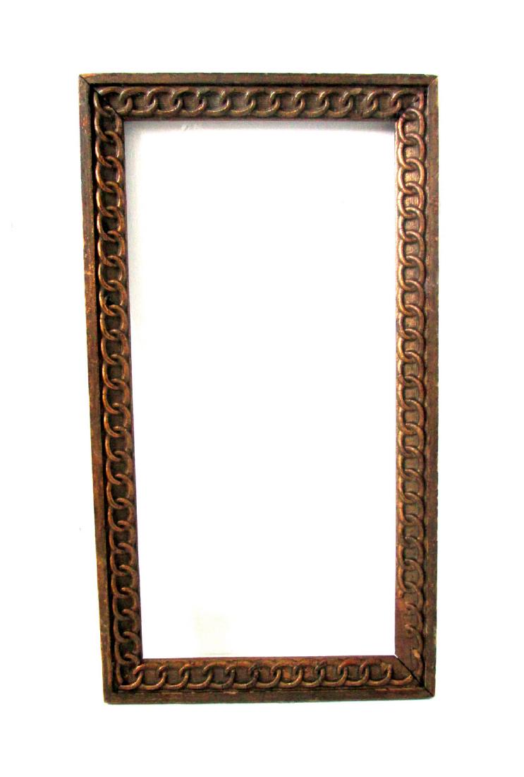 Early Chain Carved Picture Frame (1 of 8)