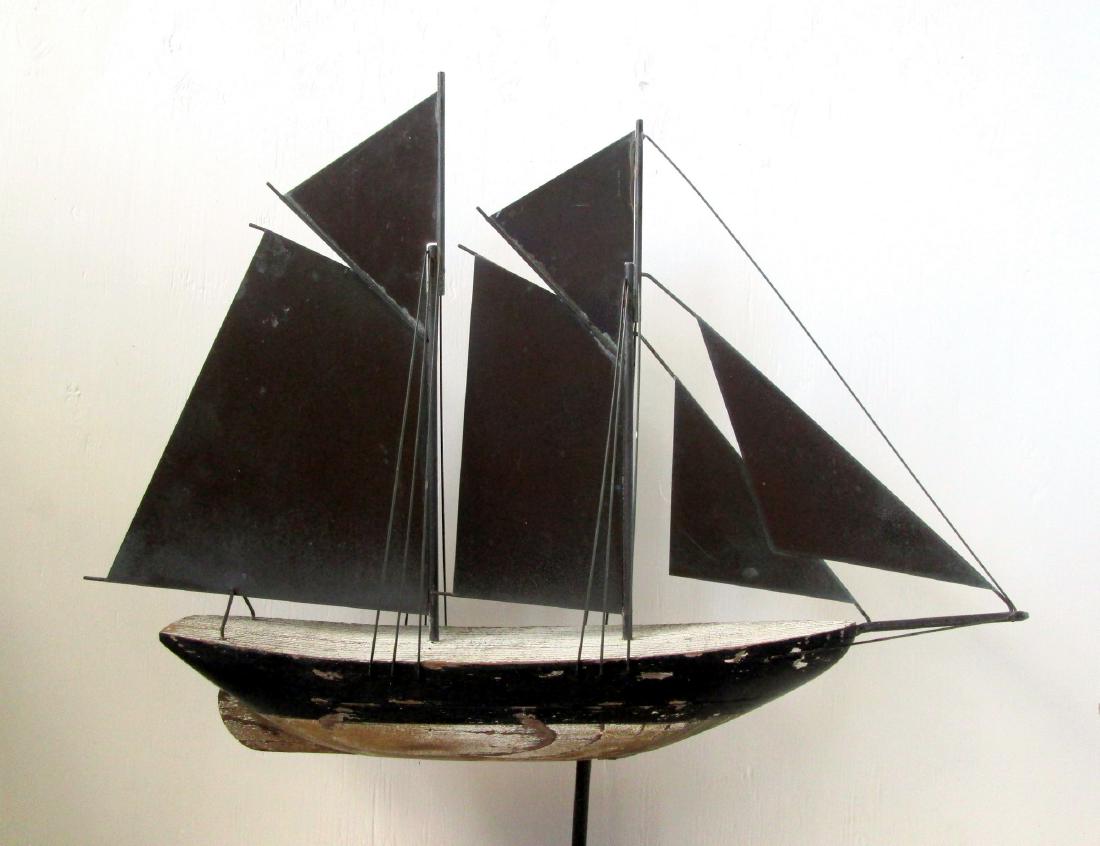 C 1920-40 Schooner Weathervane (1 of 10)