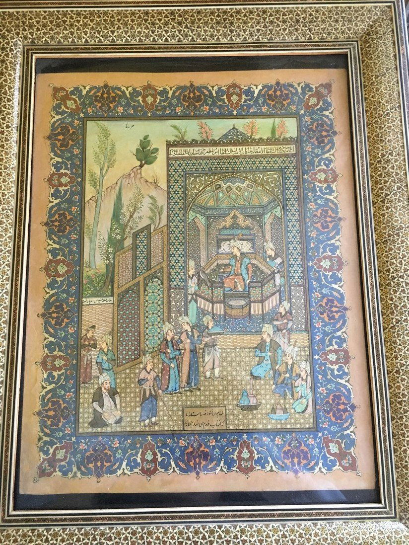 Antique Vintage Persian Painting