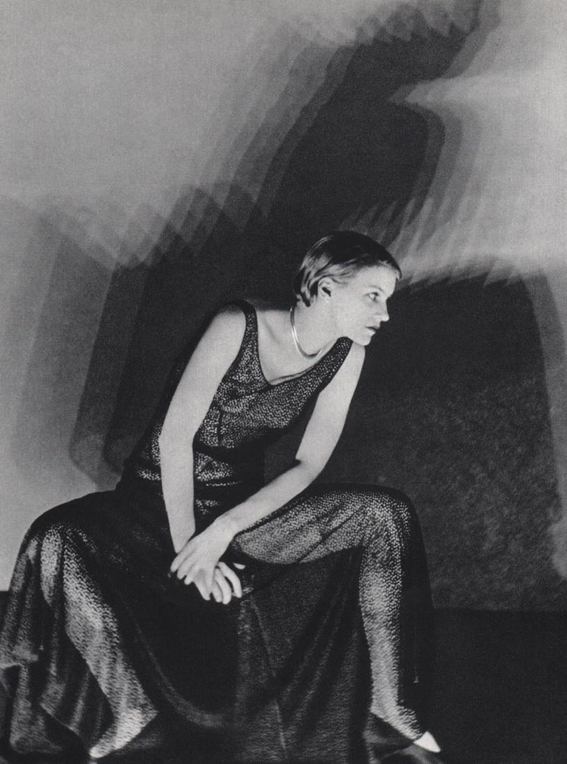 MAN RAY - Portrait of Lee Miller: Artist: MAN RAY Print Title: Portrait of Lee Miller Medium: Sheet-fed Gravure Printing Date: 1968 Printed in Switzerland Image size approx. 8.5 x 11 inches Man Ray, original name Emmanuel Radnitzky, w