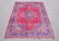 Hand Woven Semi Antique Persian Mashhad Rug 9.7x6.6