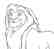 Simba & Mufasa - Original Production Page Indian Ink - 5