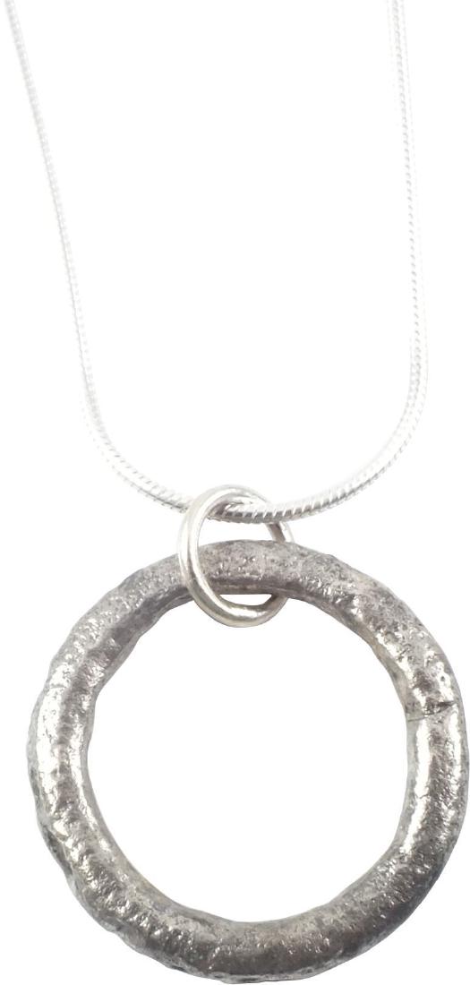CELTIC PROSPERITY RING NECKLACE 400-100 BC (1 of 3)