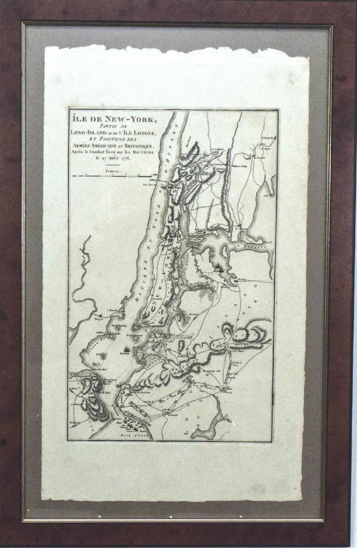 1807 Marshall Map Showing New York City in 1776 -- Ile (1 of 1)