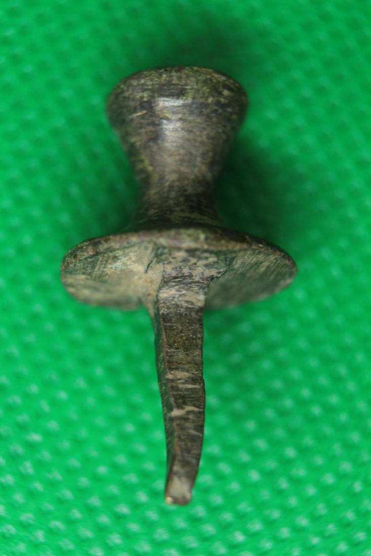Medieval Bronze Clothes Cloak Rivet: Medieval bronze clothes cloak rivet Europe 9th - 14th century AD bronze 32 mm place of discovery - Ukraine, Ukrainian private collection Please note that this lot has a confidential reserve. When you 
