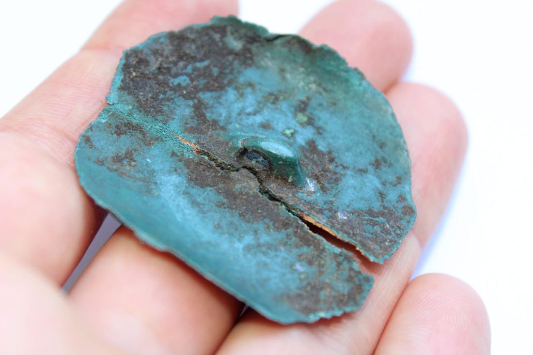 Small Ancient Scythian Bronze Mirror (1 of 5)