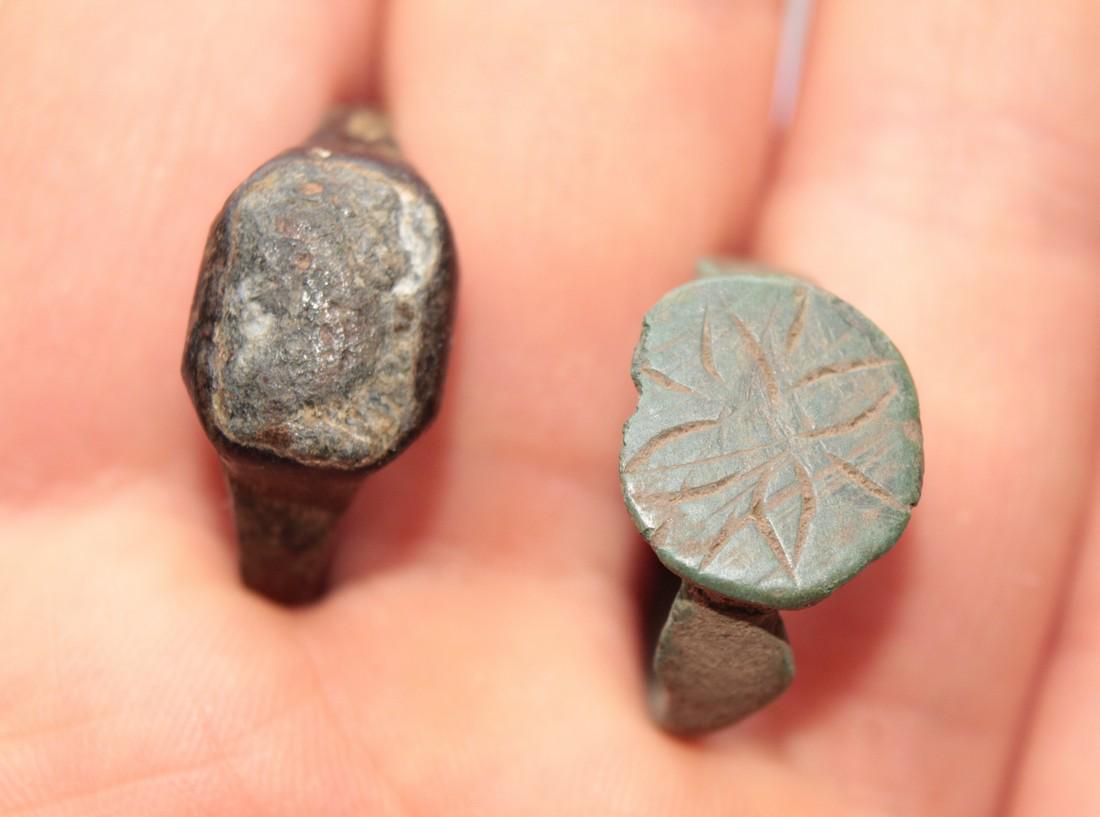 Medieval Bronze Rings (2) (1 of 4)