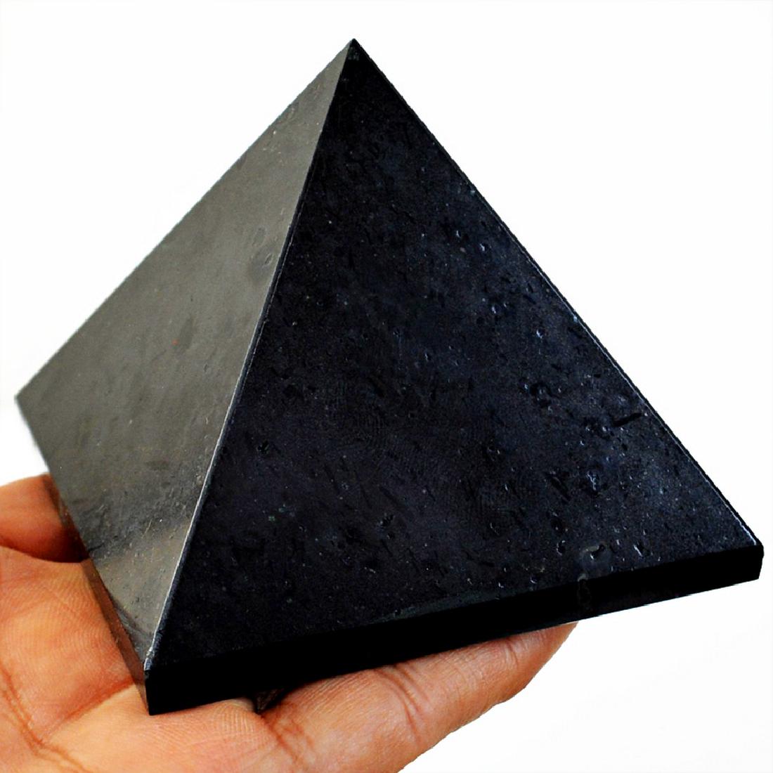 Top Quality Black Tourmaline Healing Pyramid (1 of 1)
