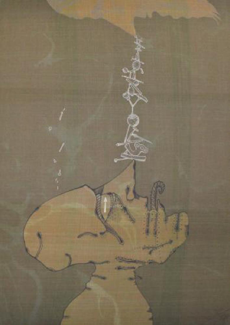 Joan Ponc Hand Signed Lithograph (1 of 3)