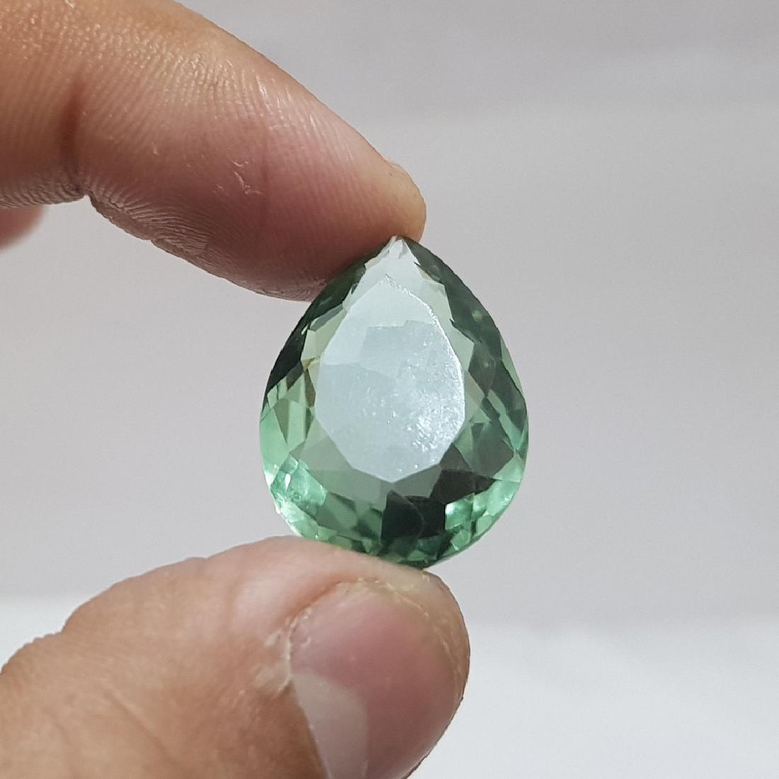 21.50 Ct Certified Natural Green Amethyst (1 of 2)
