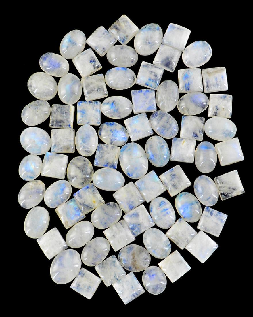 Blue Flash Moonstone Gemstone (1 of 1)