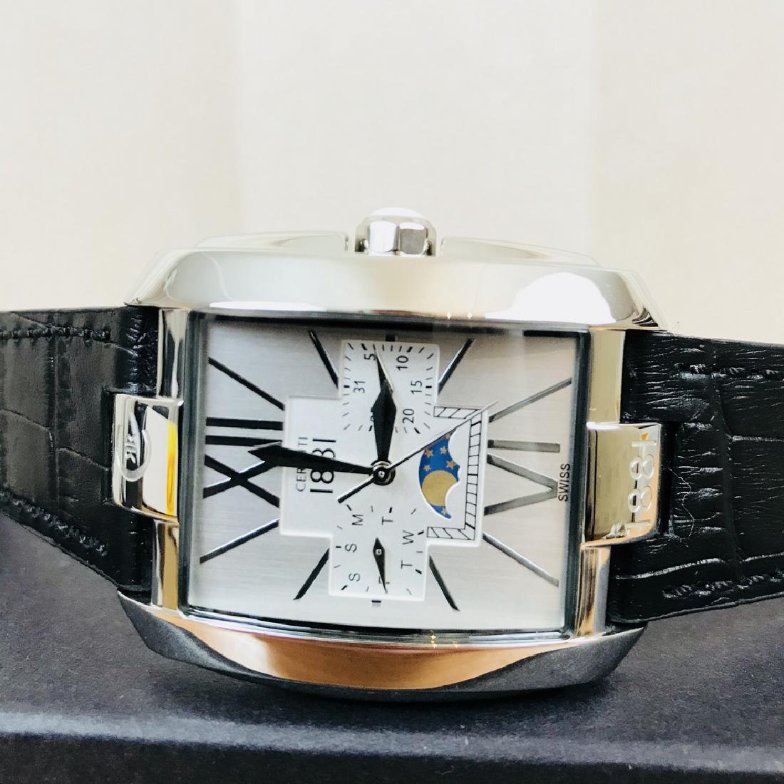 CERRUTI 1881 – Men’s Swiss Made Luxury Watch with Moon (1 of 9)