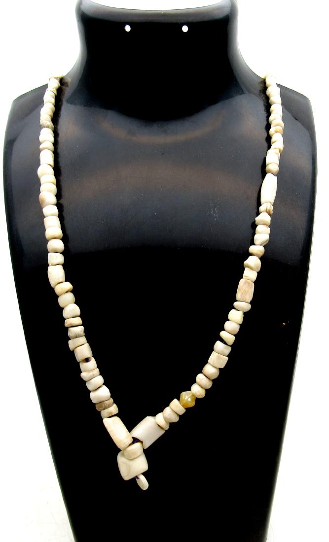 Ancient Indus Valley Ceramic Beaded Necklace (1 of 3)