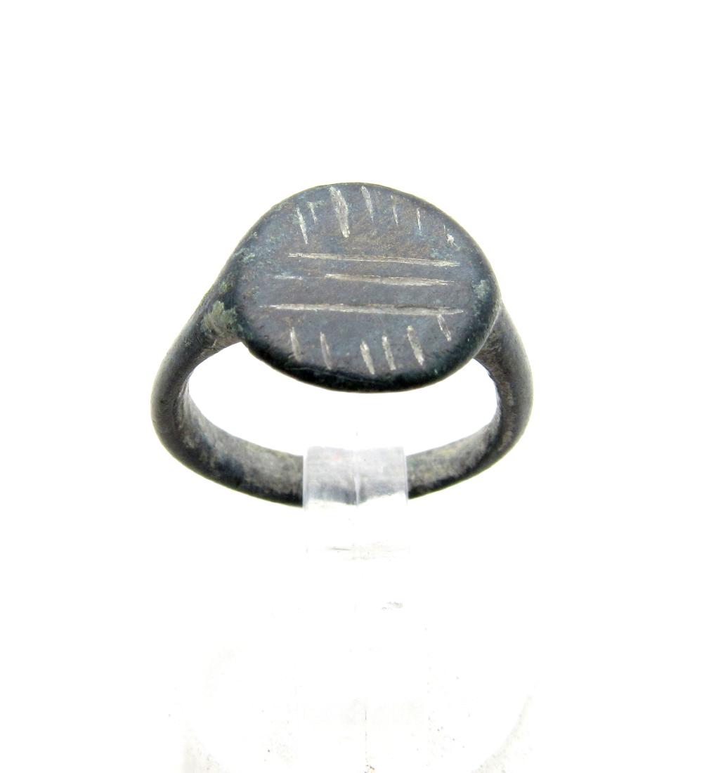 Medieval Viking Era Decorated Ring (1 of 3)