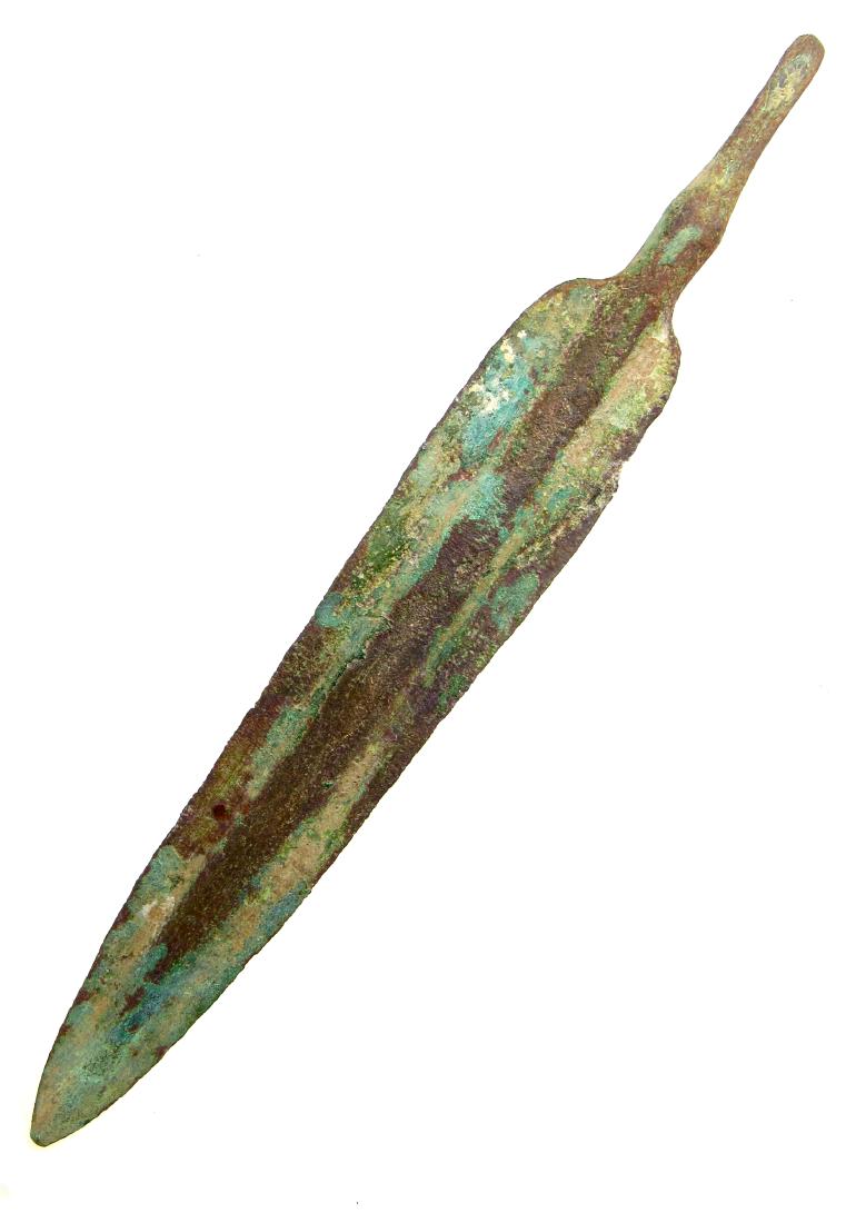 Ancient Greek Bronze Spear Head (1 of 2)