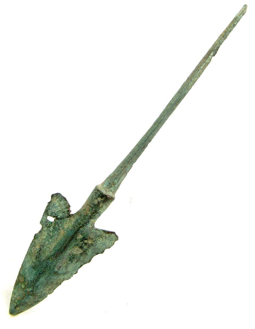 Ancient Greek Bronze Spear Head (1 of 2)
