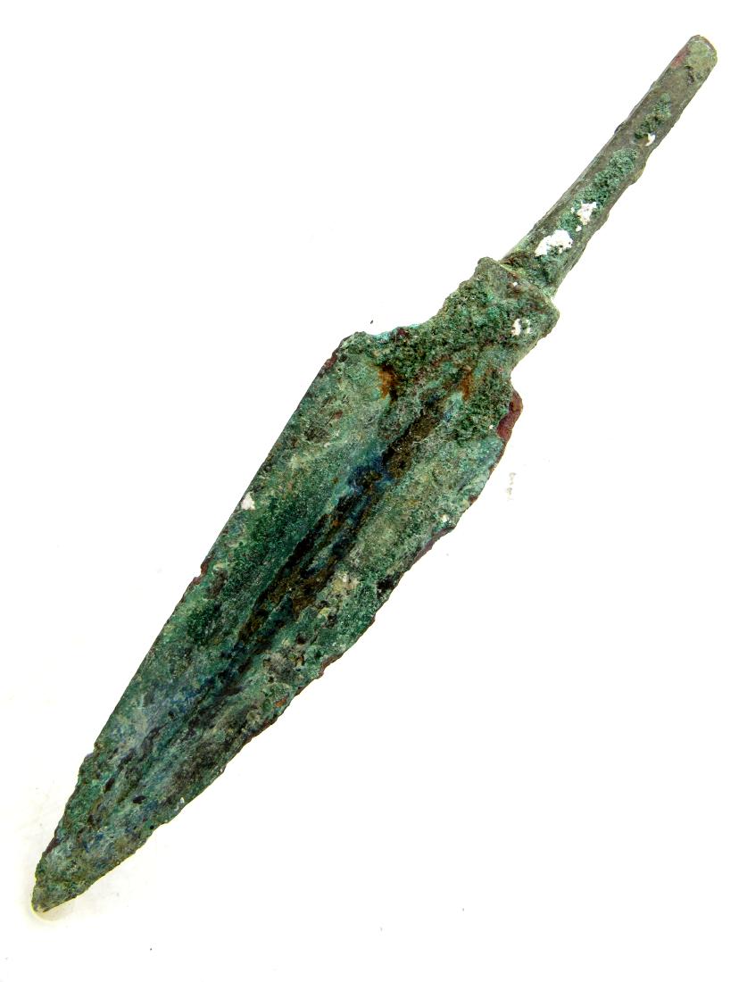 Ancient Greek Bronze Spear Head (1 of 2)