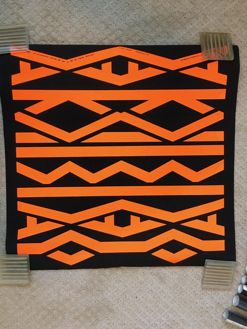 RARE - Yamica Indians - an environmental painting (1 of 1)