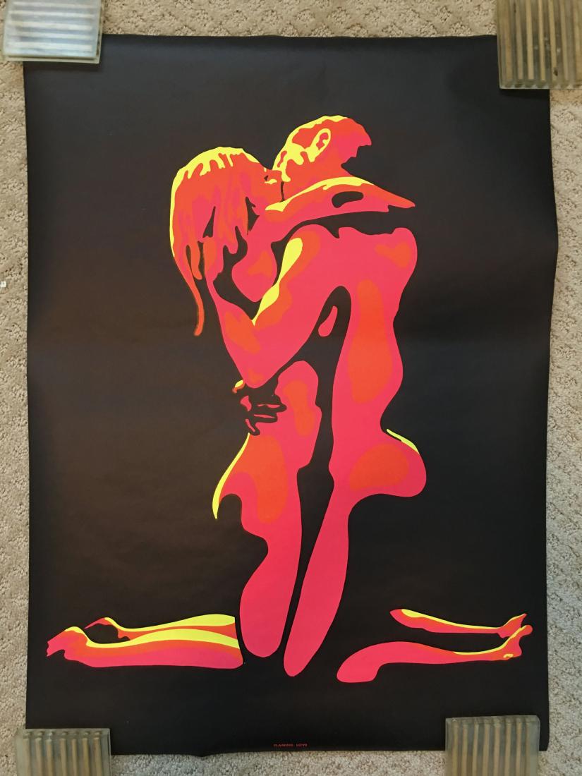 RARE - FLAMING LOVE - BLACKLIGHT (1 of 1)