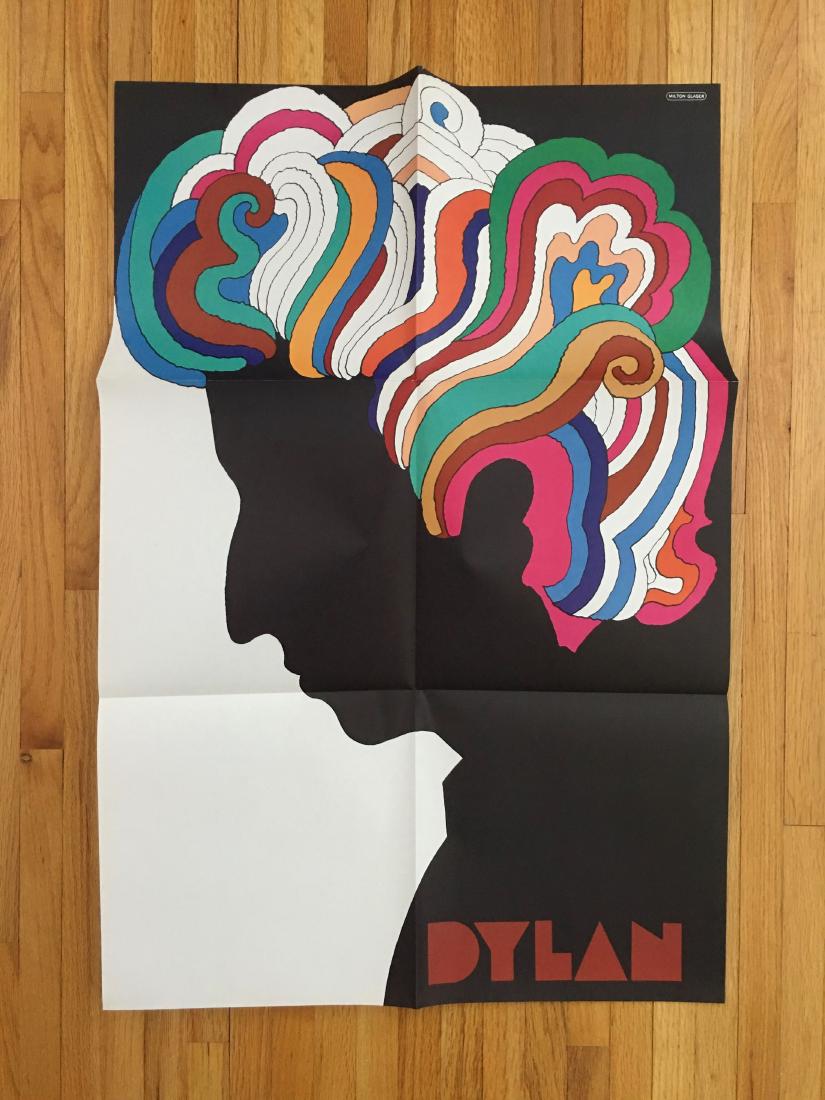 MINT !  MILTON GLASER - BOB DYLAN (1 of 1)