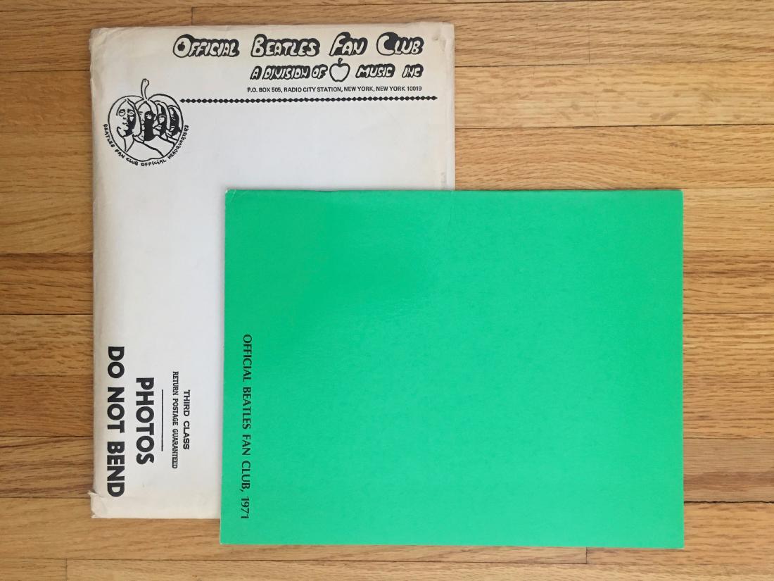 BEATLES FAN CLUB 1970 PHOTO BOOK - ORIGINAL (1 of 3)