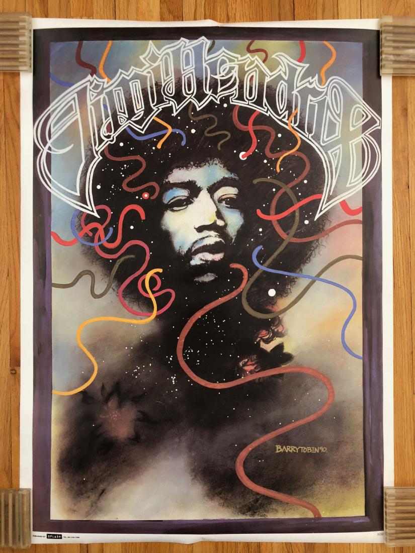 JIMI HENDRIX POSTER BY TOBIN (1 of 1)