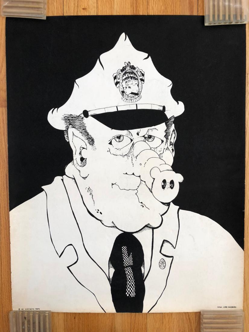 PIG POSTER - SUPER RARE ANTI-POLICE POSTER (1 of 1)