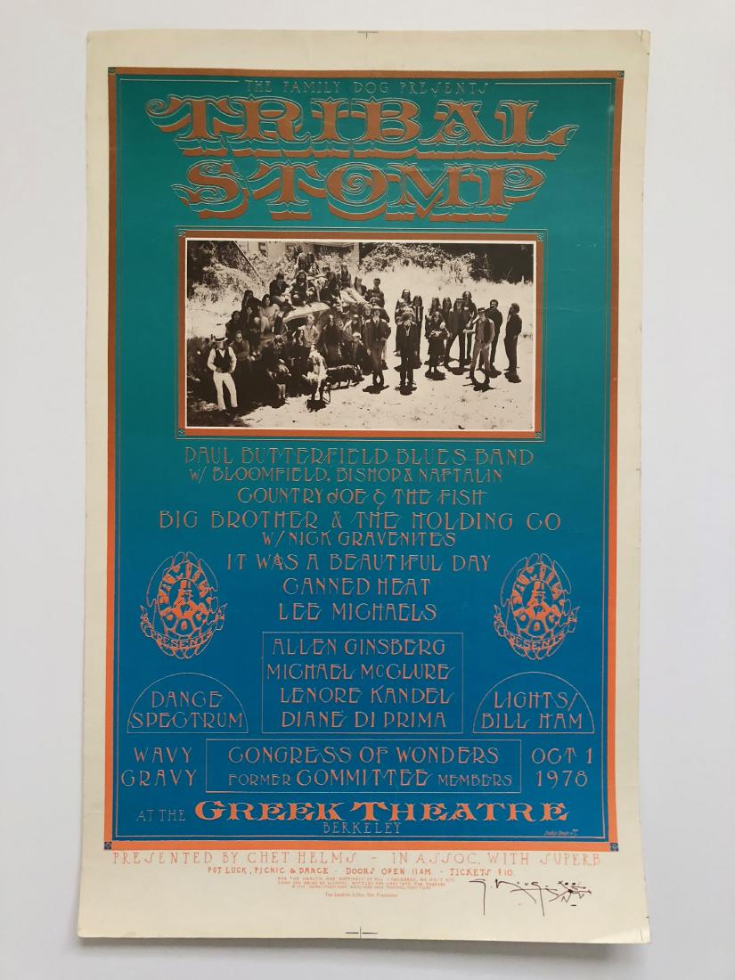 RARE - TRIBAL STOMP - SIGNED BY STANLEY MOUSE (1 of 1)