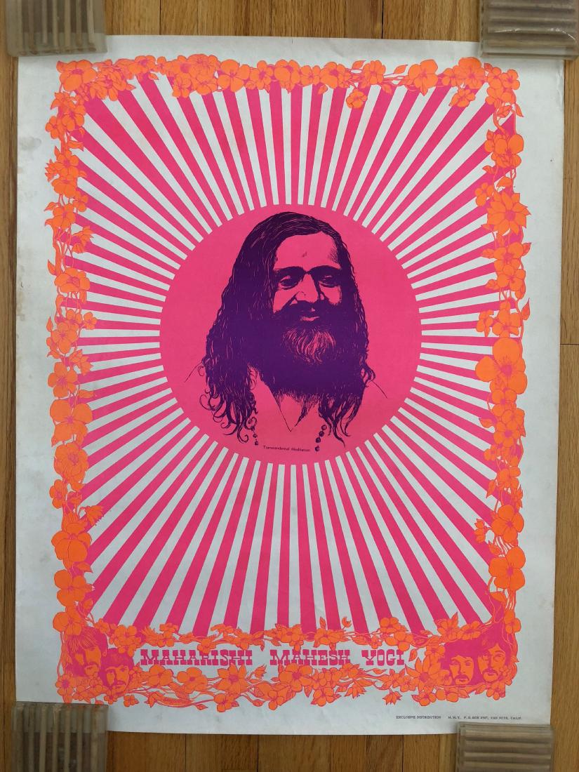 RARE!!! MAHARISHI MAHESH YOGI - BEATLES (1 of 1)