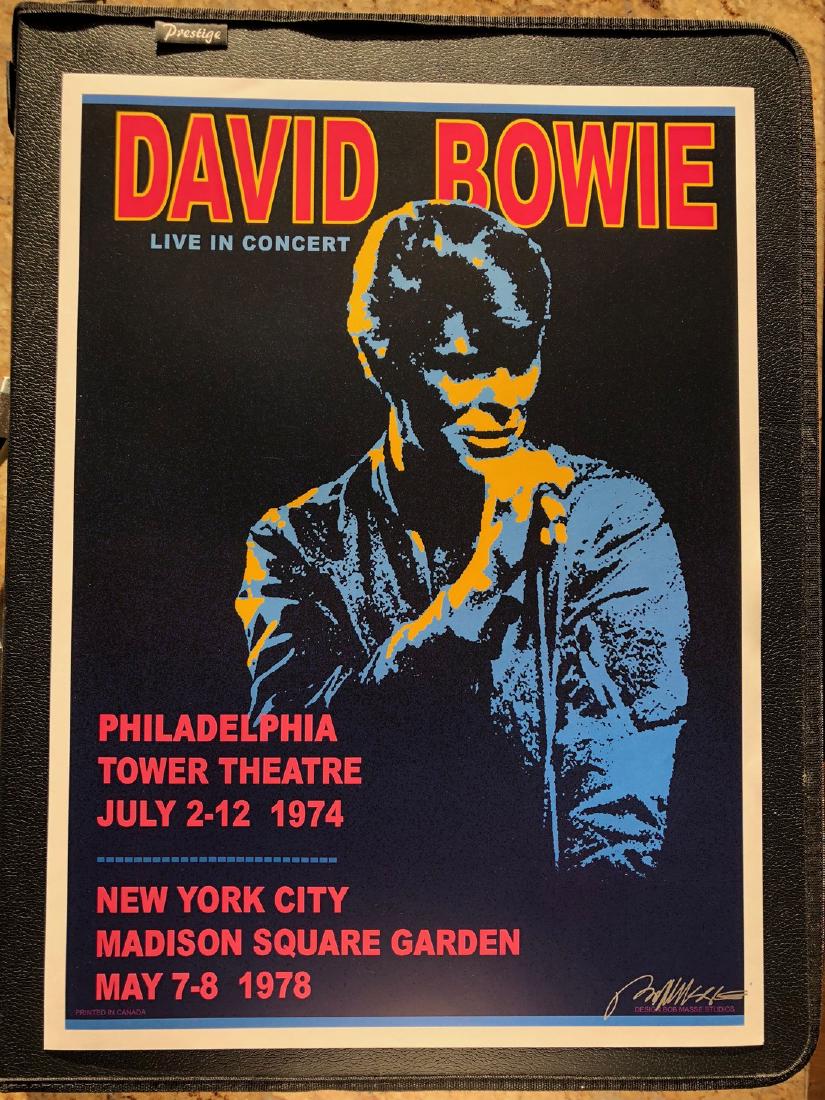 BOB MASSE - DAVID BOWIE - SIGNED (1 of 1)