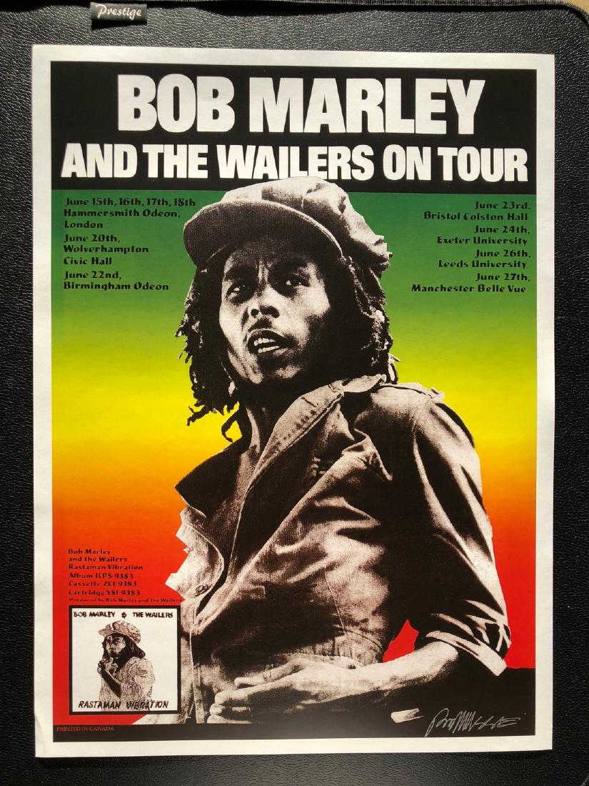 BOB MASSE - BOB MARLEY - SIGNED (1 of 1)