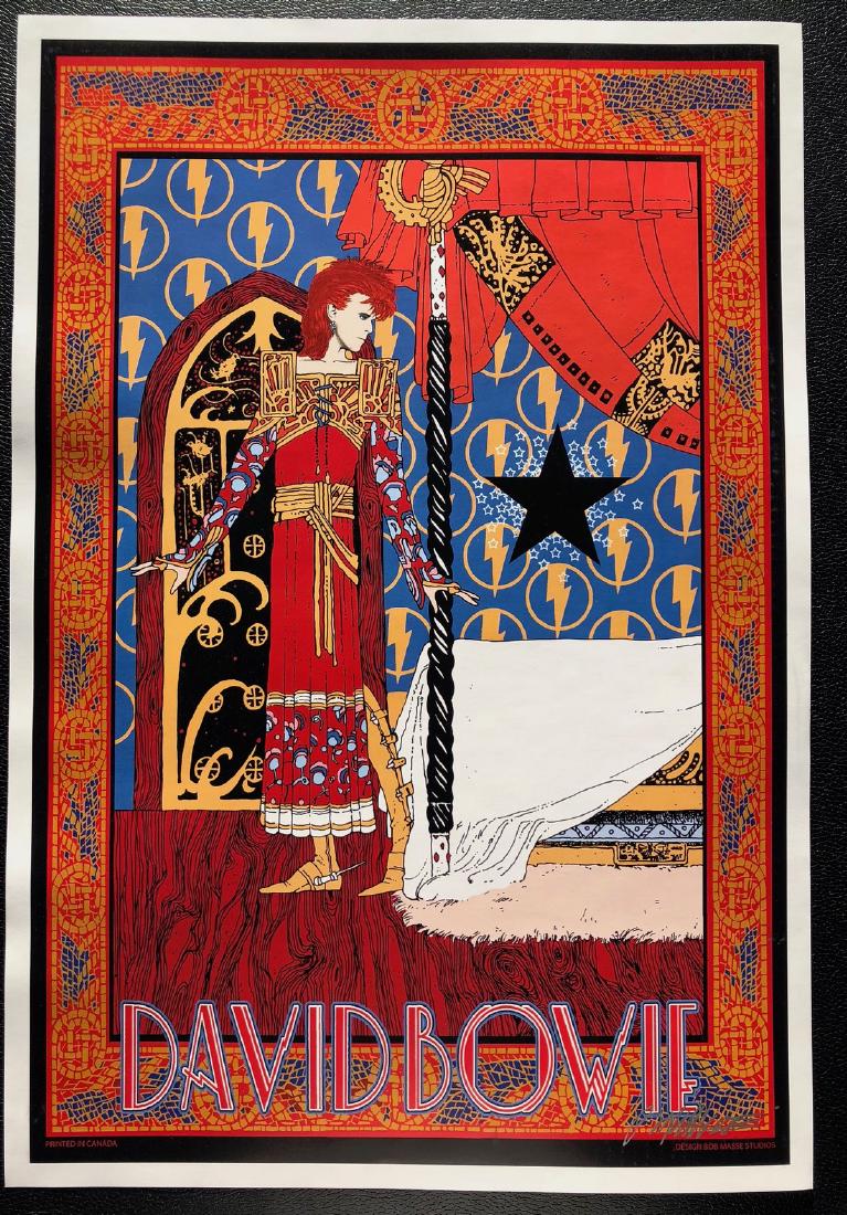 BOB MASSE - DAVID BOWIE - SIGNED (1 of 1)