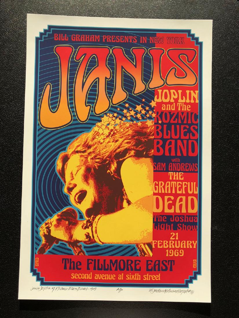 DAVID BYRD - Janis Joplin and the Kozmic Blues Band - (1 of 1)