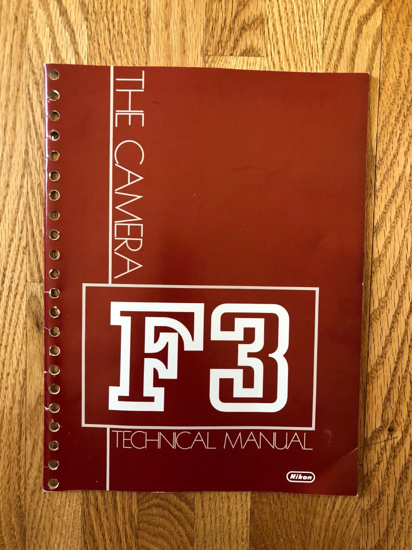 NIKON F3 VINTAGE TECHNICAL MANUAL (1 of 1)