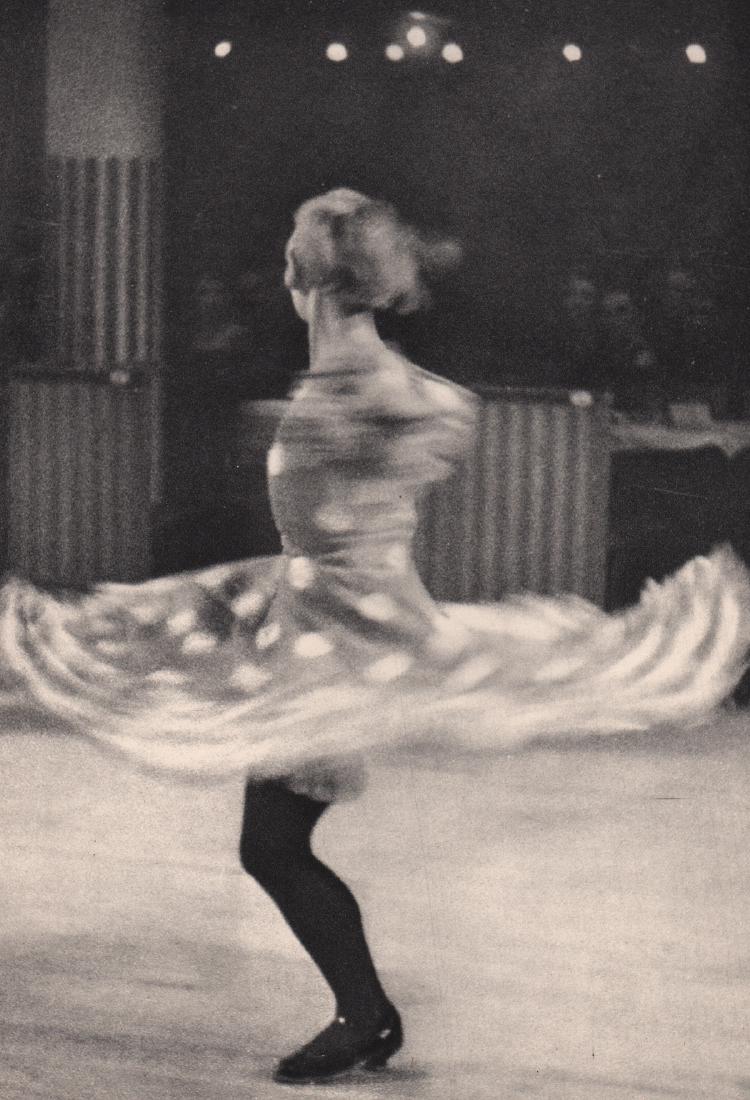 ILSE BING - Dancing: Artist: ILSE BING Print Title: Dancing Medium: Sheet-Fed Gravure Printed in 1932 Printed in France Image size approx. 6.5 X 9.5 inches Ilse Bing (1899-1998) was a German avant-garde and commercial pho